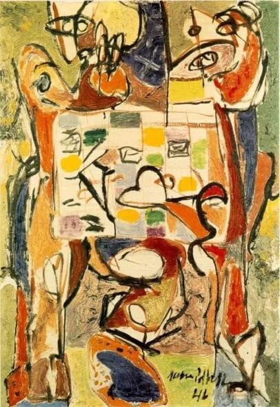 The tea cup – Jackson Pollock