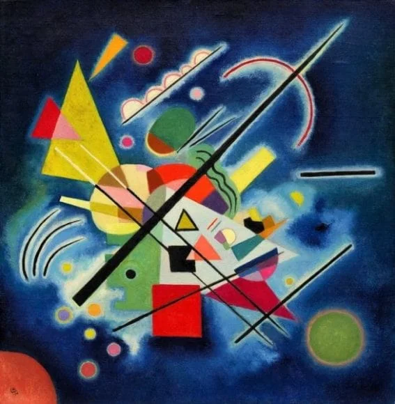 Blue Painting – Wassily Kandinsky