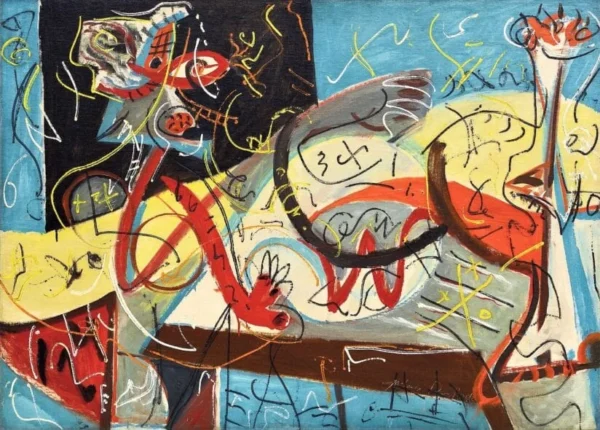 Stenographic Figure – Jackson Pollock