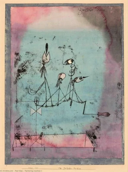 Twittering machine - Paul Klee