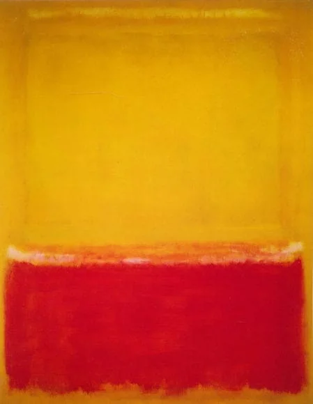 Untitled (White, Yellow, Red on Yellow) – Mark Rothko