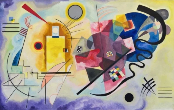 Jaune Rouge Bleu – Wassily Kandinsky