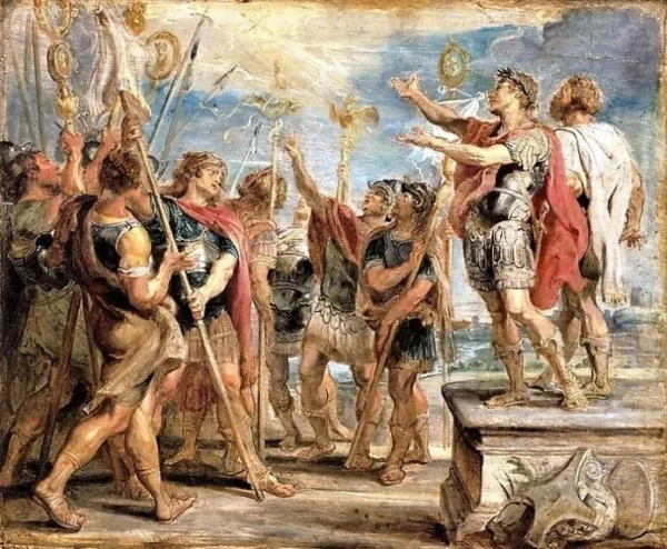 Constantine’s conversion – Peter Paul Rubens