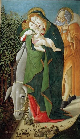 Flight into Egypt – Sandro Botticelli