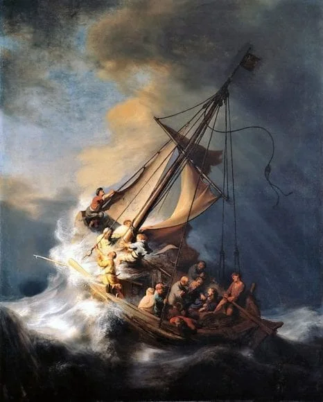 The Storm on the Sea of Galilee – Rembrandt