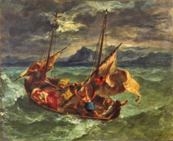 Christ on the Sea of Galilee – Eugene Delacroix