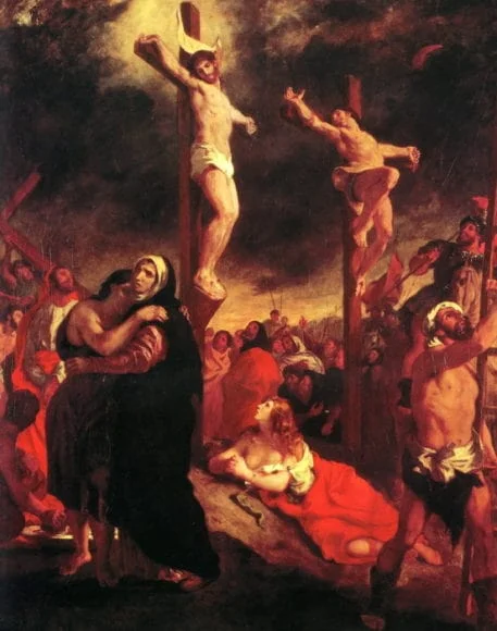 Christ on the Cross – Eugene Delacroix