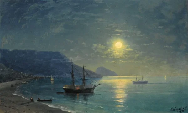 Evening in Crimea – Ivan Konstantinovich Aivazovsky