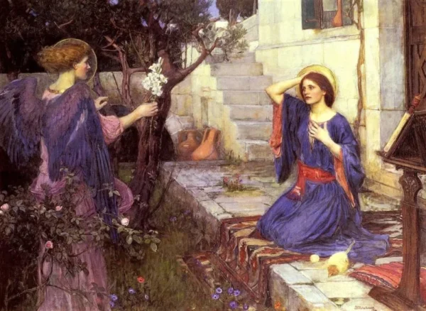 The Annunciation – John William Waterhouse