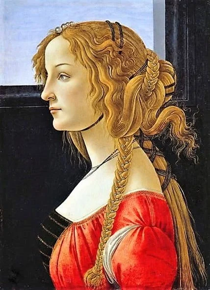 Portrait of a young woman – Sandro Botticelli