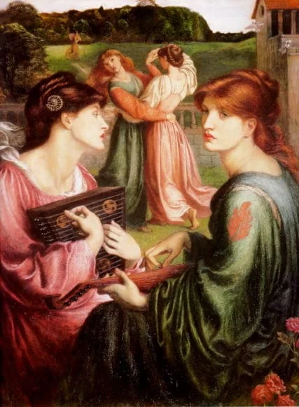 The Bower Meadow – Dante Gabriel Rossetti