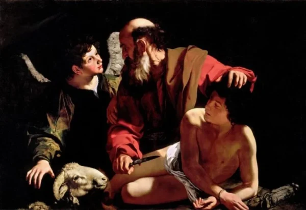 Sacrifice of Isaak – Caravaggio