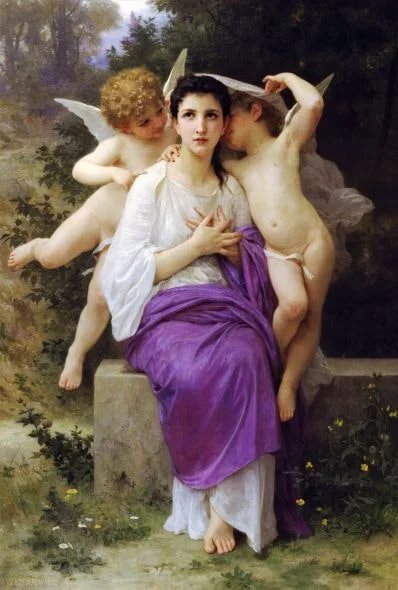 The Heart’s Awakening – William-Adolphe Bouguereau