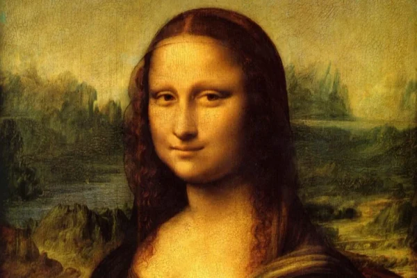 The Mona Lisa (detail) – Leonardo Da Vinci