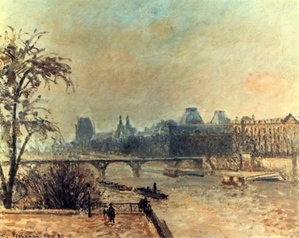 The Seine and the Louvre – Camille Pissarro