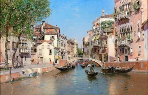 The Sunny Canal, Venice – Martin Rico Ortega