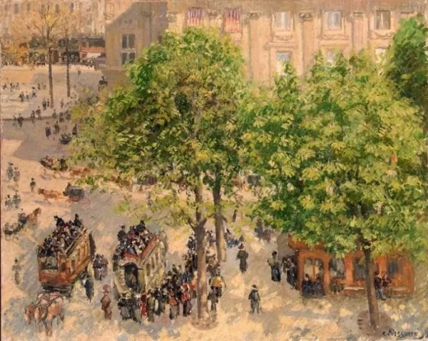 Place du Théâtre-Français – Camille Pissaro