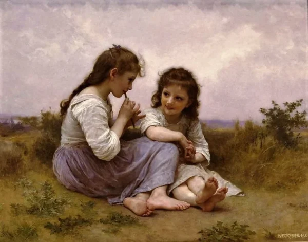 A Childhood Idyll – William-Adolphe Bouguereau