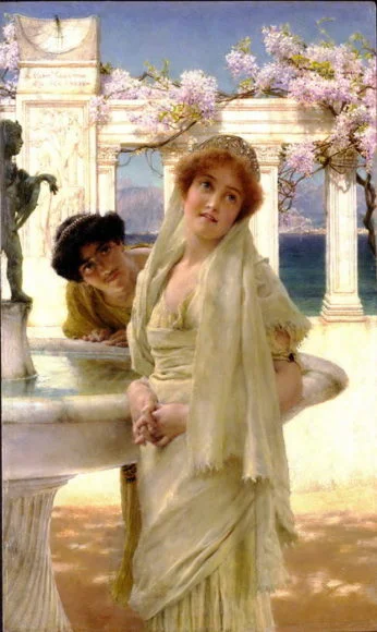 A Difference of Opinion – Sir Lawrence Alma-Tadema