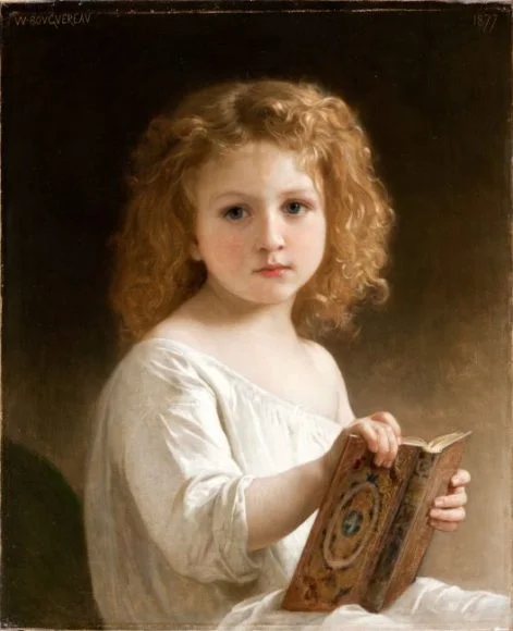 Story Book – William-Adolphe Bouguereau