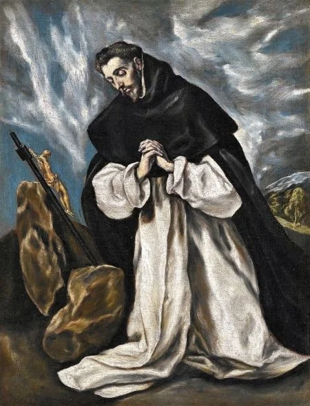 Ο Άγιος Δομήνικος προσεύχεται – El Greco